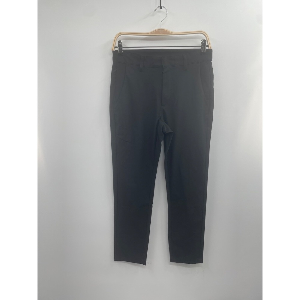 NWT Fabletics The Don Trouser Slim Fit Pant‎ Men's 29X30 Black 4-Way Stretch